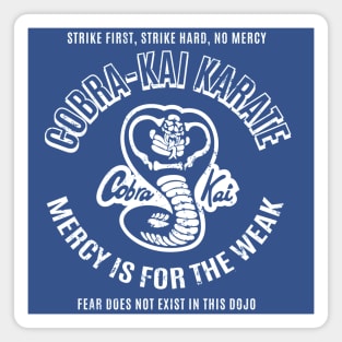 Cobra-Kai Karate Kid Mercy is for the weak Magnet